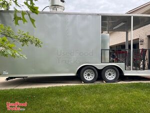 Permitted and Licensed - 2019 8.5' x 14.5' Anvil Titan Kitchen Food Concession Trailer with 8' Porch