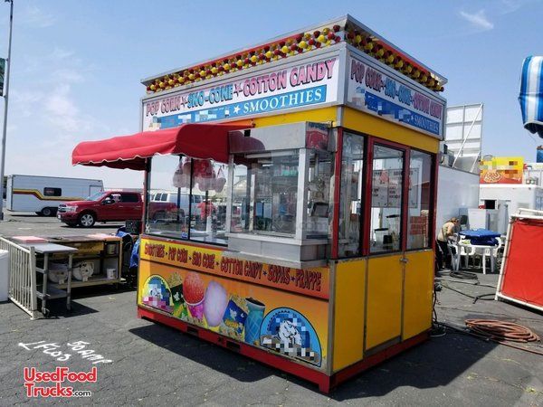 7' x 8' Pomona Street Food Concession Stand/Used Festival Concession Trailer