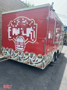 Newly Built 2022 Mobile Street Food Concession Trailer with Pro-Fire System