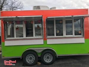 Used Food Concession Trailer / Clean Mobile Kitchen Shape