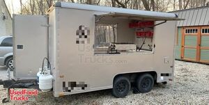 8' x 12' Wells Cargo Used Food Concession Trailer / Mobile Kitchen Unit