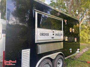 2022 8' x 16' Kitchen Food Concession Trailer with Bathroom & Pro-Fire Suppression