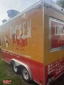 2012 8' x 14' Kitchen Food Trailer with Fire Suppression System