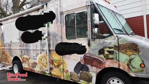 Fully Equipped 2003 Ford E350 Used Mobile Kitchen Food Truck