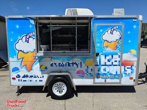 Gently Used & Very Clean 2008 7' x 12' Snowball/Shaved Ice Concession Trailer.