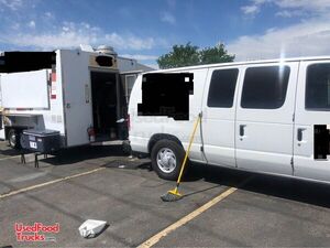 Used Mobile Kitchen Food Trailer with Van/Mobile Food Unit.