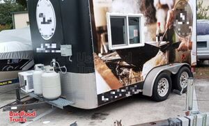 2001 7' x 12' Food Concession Trailer with Lightly Used 2021 Kitchen.