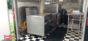 2001 7' x 12' Food Concession Trailer with Lightly Used 2021 Kitchen