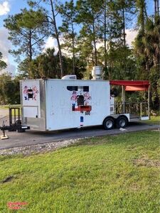 2018 - 8' x 16' Clean and Spacious Food Concession Trailer with Porch
