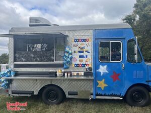 Used GMC P30 Food Truck | Funnel Cake Mobile Kitchen with Pro Fire Suppression.