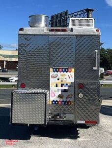 Chevy P30 Dessert Food Truck | Versatile Food Mobile Kitchen with Pro Tex II Fire Suppression
