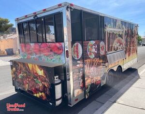 2013 - 25' Barbecue Concession Trailer with Screened Porch / Mobile Food Unit.