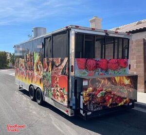 2013 - 25' Barbecue Concession Trailer with Screened Porch / Mobile Food Unit