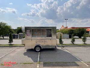 2018 - 8' x 10' Enclosed Stainless Steel Kitchen Food Trailer with Pro-Fire.