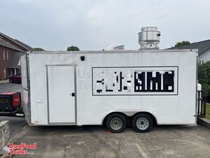 2018 8' x 18' Well-Equipped Commercial Mobile Kitchen Food Concession Trailer.