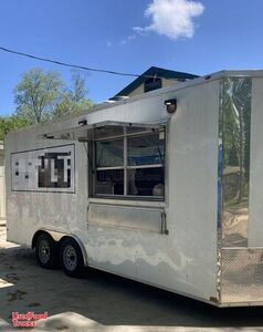2018 8' x 18' Well-Equipped Commercial Mobile Kitchen Food Concession Trailer