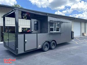 NEW - 2025 8.5' x 22' Food Concession Trailer with Fire Suppression System and 8' Porch