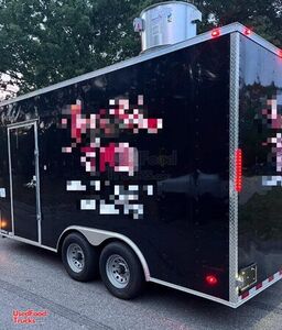 2022 8' x 16' Kitchen Food Concession Trailer Mobile Vending Unit