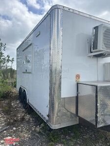 2024 8.5' x 16' Kitchen Food Concession Trailer with Fire Suppression System