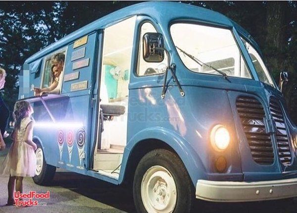 Vintage 1963 International Ice Cream Truck.
