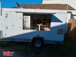 Ready to Use 2010 - 5' x 12' Interstate Cargo Street Food Concession Trailer.