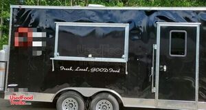 Very Lightly Used 2021 Freedom 8.5' x 18' Kitchen Concession Trailer.