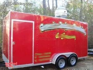 7.5 x 16 Custom Built Concession Trailer - New, Never Used