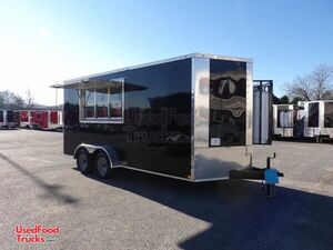 NEW - 7' x 16' Food Concession Trailer Mobile Vending Unit
