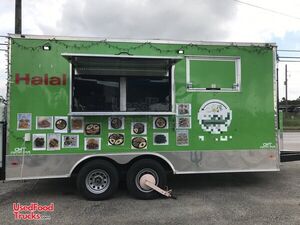 2018 - 7' x 16' Food Concession Trailer Mobile Kitchen