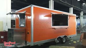 NEW - 2025 6.5' x 16' Kitchen Food Concession Trailer with Fire Suppression System