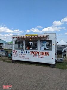 Vintage 1972 7' x 17' Carnival Style Food Concession Trailer