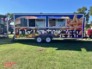 Well Equipped Kitchen Food Concession Trailer with Pro Fire System