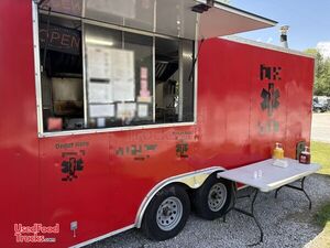 Well Equipped - 2014 8.5' x 18' Kitchen Food Concession Trailer with Fire Suppression