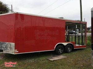 8.5' x 20' Food Concession Trailer with Porch