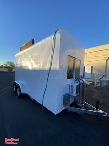 Ready to Work 7' x 15' Mobile Kitchen Unit | Inspected Food Concession Trailer with Pro-Fire