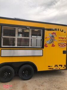 2023 8.5' x 14' Quality Cargo Kitchen Food Trailer w/ Fire Suppression System