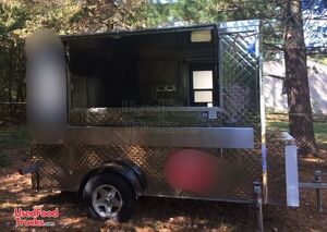 2011 - 8' x 10' Cart Concepts Stainless Steel Food Concession Trailer.
