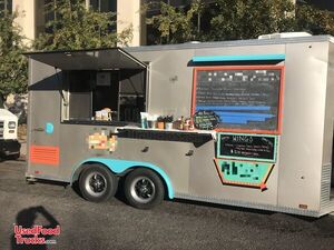 2018 - 8' x 16' Mobile Kitchen / Commercial Food Concession Trailer.