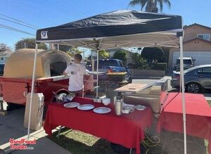 2009 6' x 9' Breadstone Wood-Fired Brick Oven Pizza Trailer / Pizzeria on Wheels