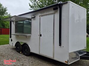 NEW - 2026 8.5' x 16' Kitchen Food Concession Trailer with Pro Fire System