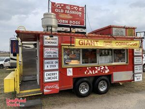 Remodeled 1970 Vintage 8.5' x 24' Food Concession Trailer with Porch