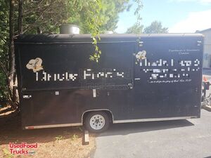 2001 7.5' x 14' Wells Cargo Kitchen Food Concession Trailer
