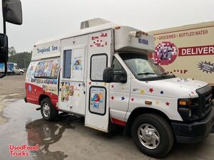 Turnkey Well-Maintained 2013 Ford E350 High Top Van Ice Cream Truck.