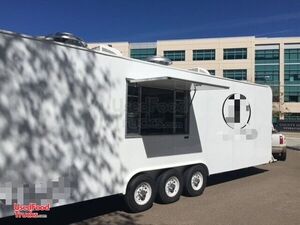 2017 - 8.5' x 28' Loaded Restaurant on Wheels Mobile Kitchen Food Concession Trailer
