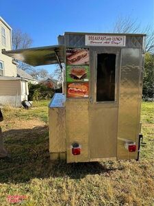 Compact 1-Operator Food Concession Trailer | Mobile Street Vending Unit