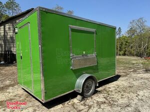 Like New - 2023 7' x 12' Food Concession  Trailer | Mobile Vending Unit