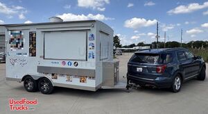 2022 8' x 14' Kitchen Food Concession Trailer Mobile Vending Unit