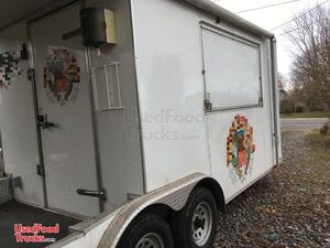 8.5' x 20' Food Concession Trailer with Porch.