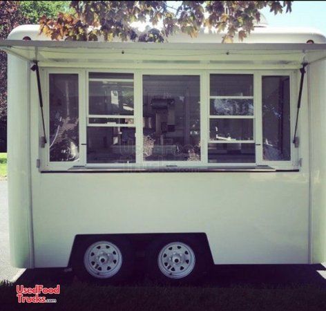 10' Turnkey Fibercore Shaved Ice Concession Trailer.