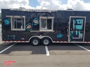 Turn key Business - 2021 8' x 24' Kitchen Food Trailer with Fire Suppression System